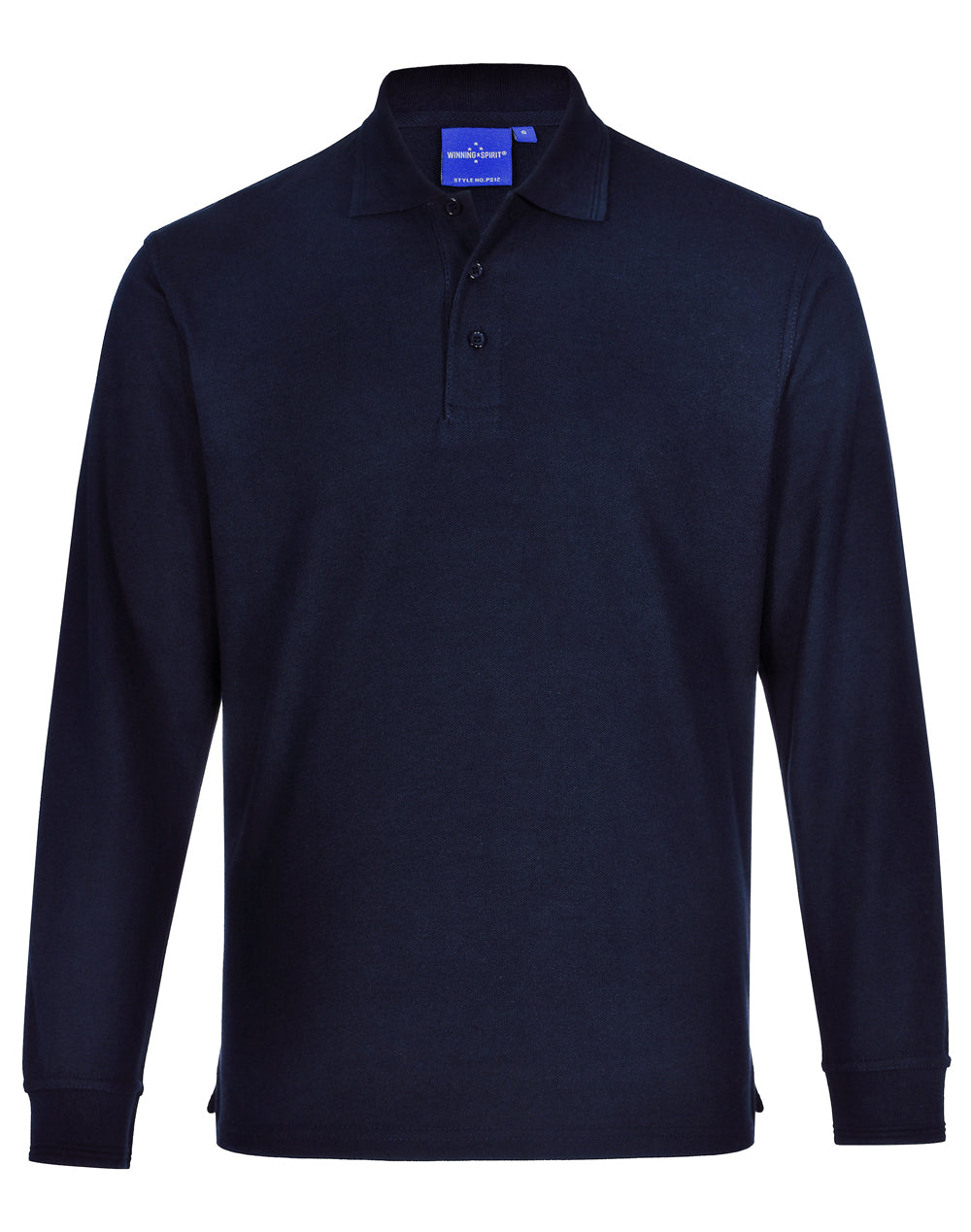 [PS12] Adults' 240gsm Poly/Cotton Pique L/S Polo