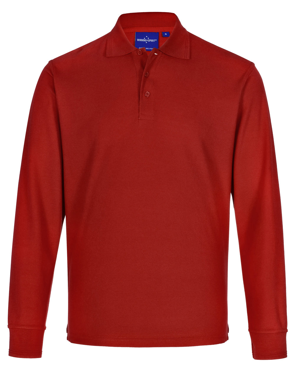 [PS12] Adults' 240gsm Poly/Cotton Pique L/S Polo