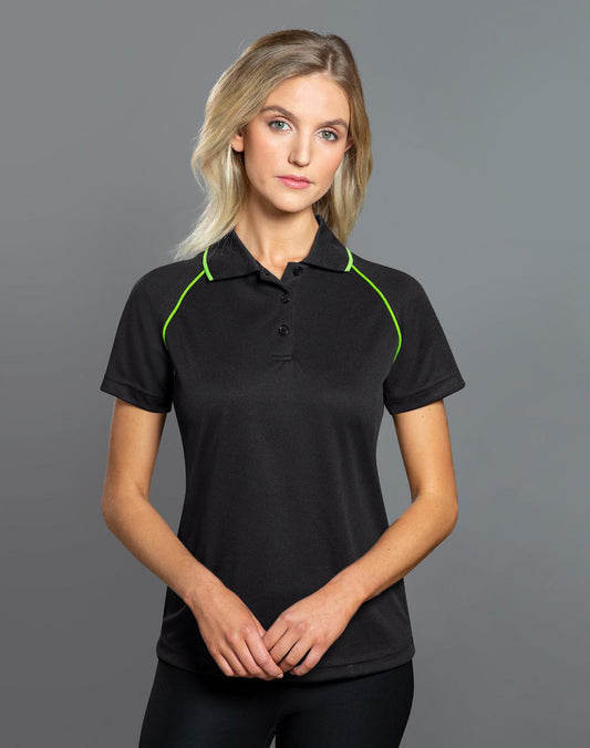 [PS19] ladies cooldry raglan S/S polo