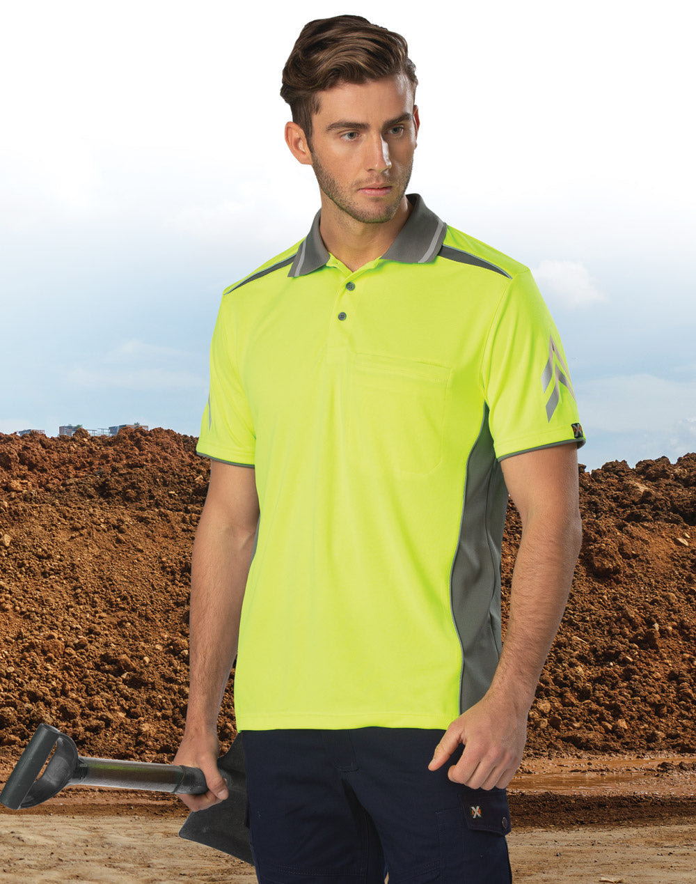 [PS210] AIWX Vented Cooldry Polo