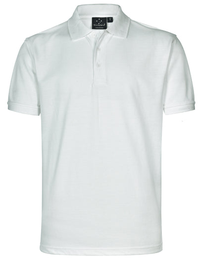 [PS22] mens tight pique knit S/S polo
