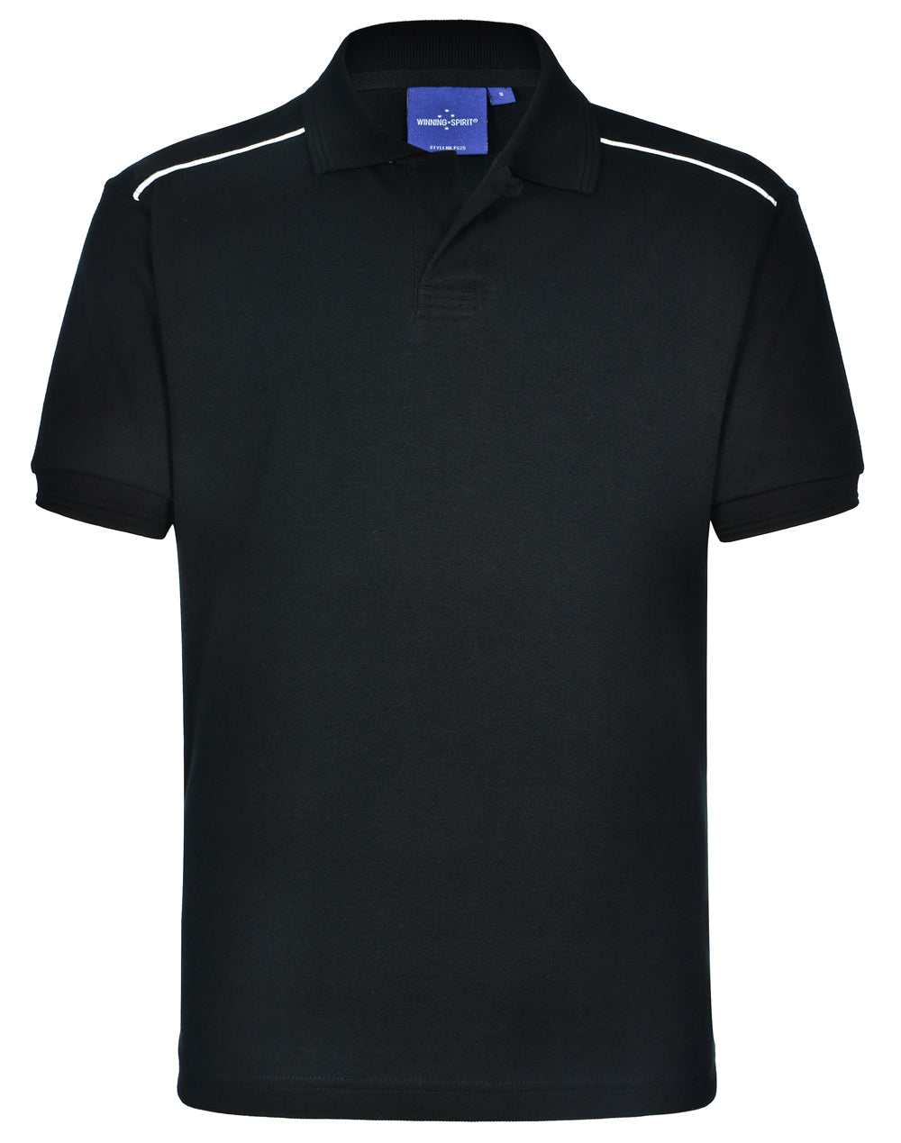 [PS25] Men's pure cotton contrast piping