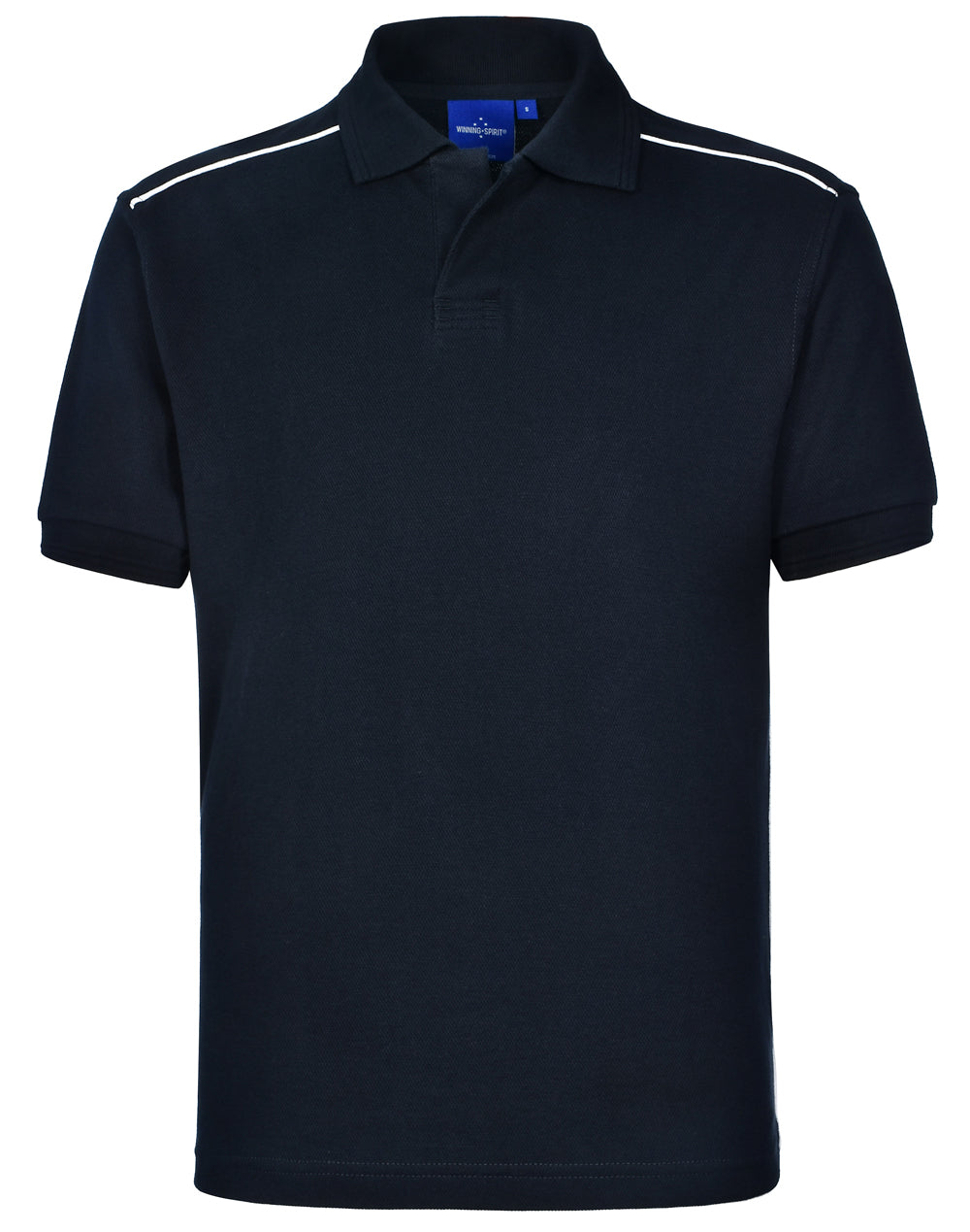 [PS25] Men's pure cotton contrast piping