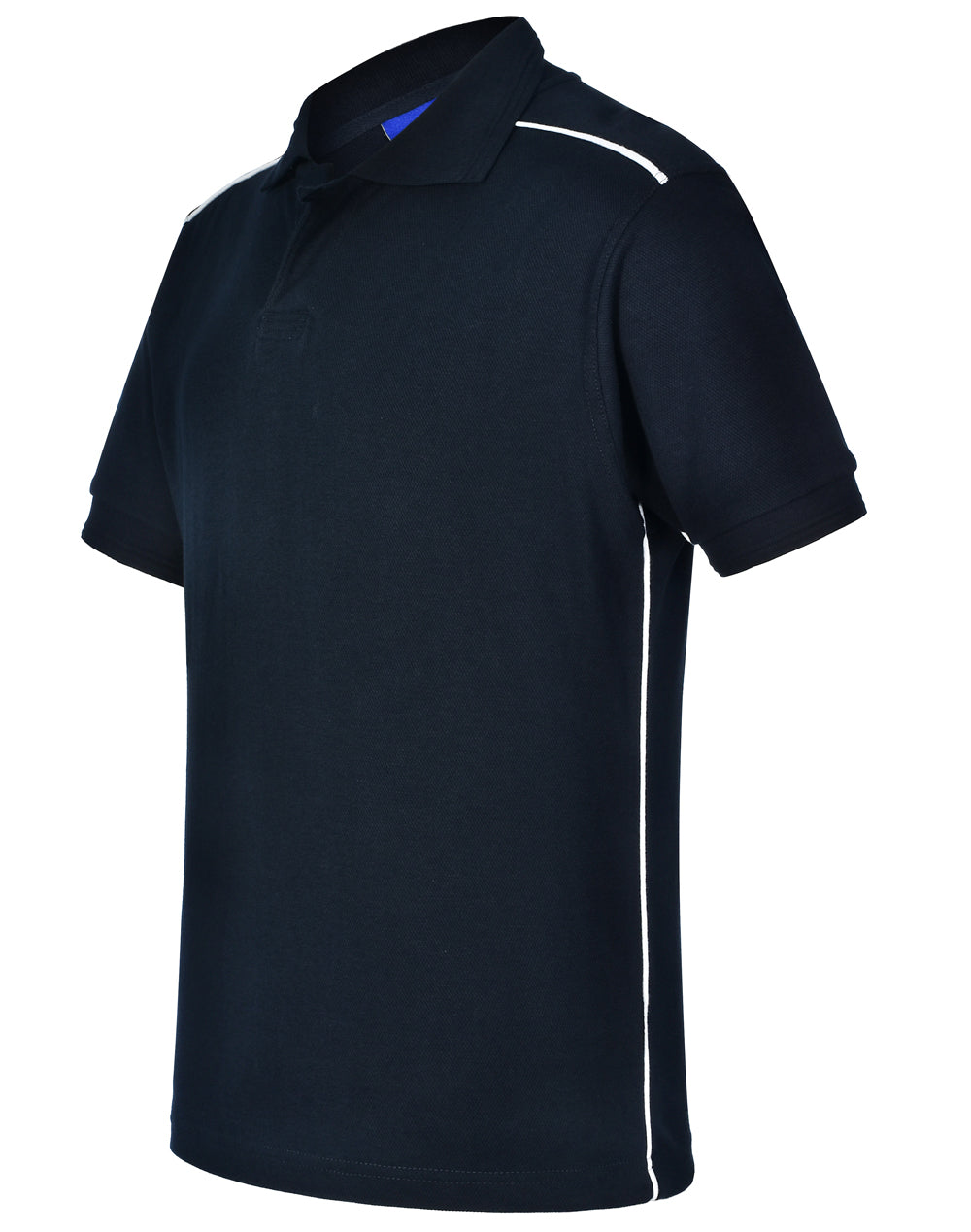 [PS25] Men's pure cotton contrast piping