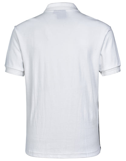 [PS25] Men's pure cotton contrast piping