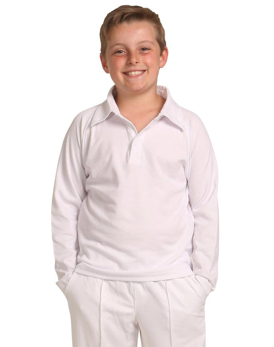 [PS29KL] Kid's L/S Truedry mesh knit cricket