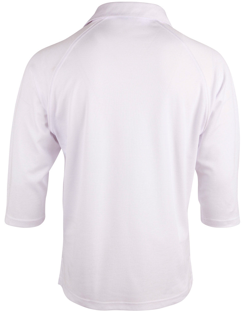 [PS29Q] Mens 3/4 sleeve cricket polo