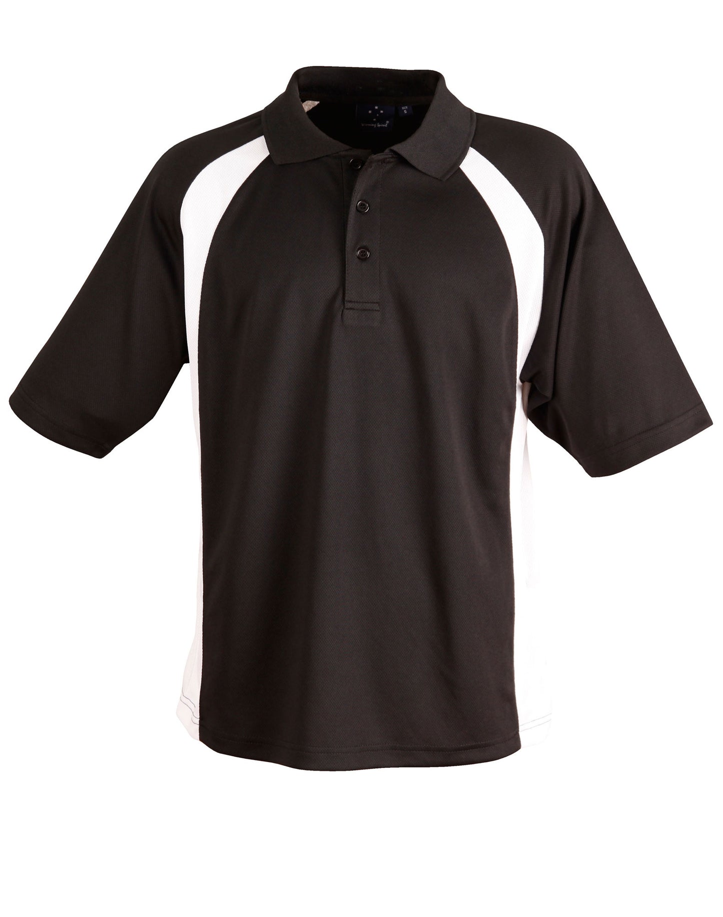 [PS30] Men's CoolDry Micro-mesh Contrast Colour Polo