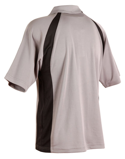 [PS30] Men's CoolDry Micro-mesh Contrast Colour Polo