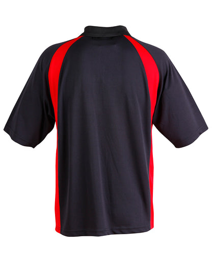 [PS30] Men's CoolDry Micro-mesh Contrast Colour Polo