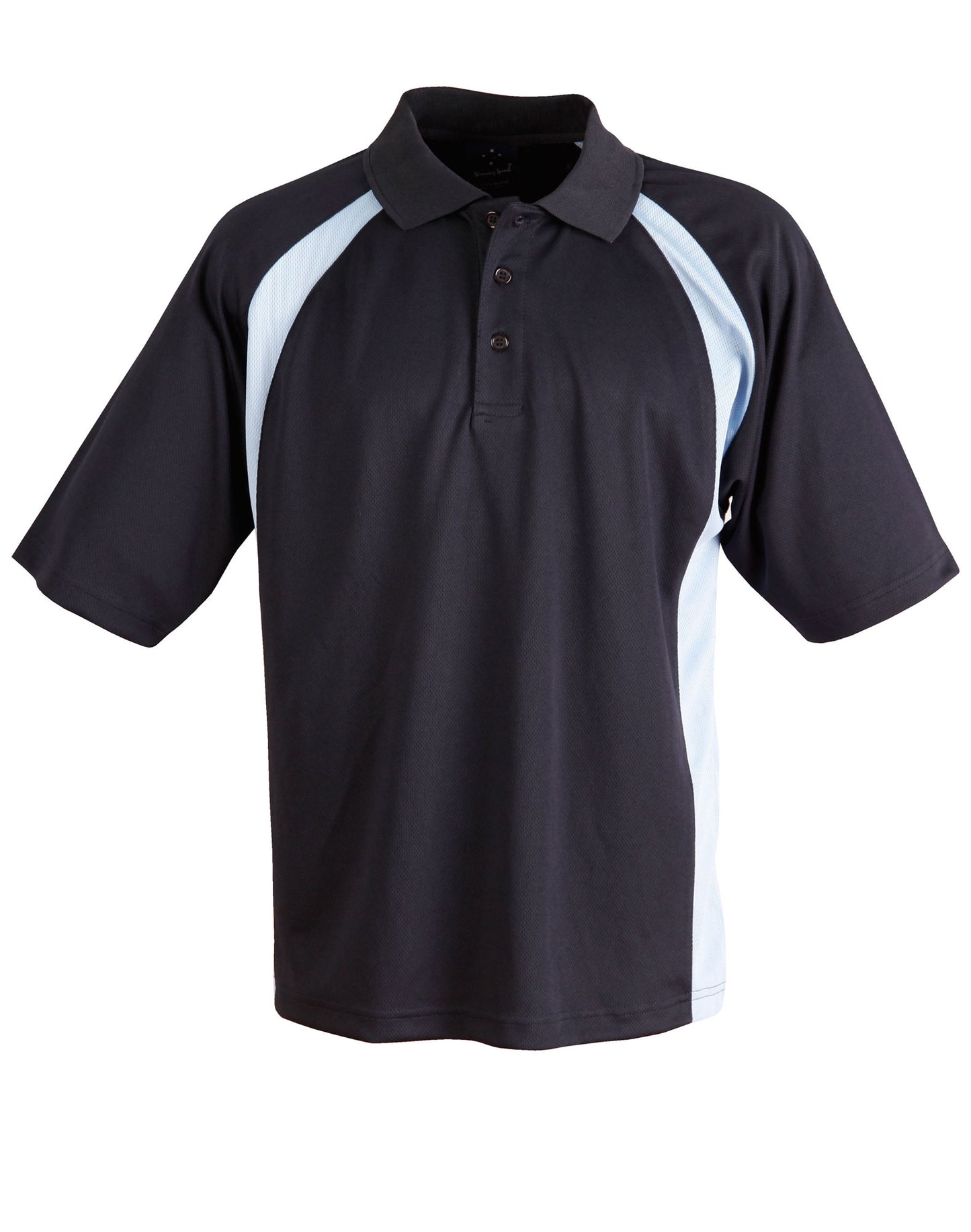 [PS30] Men's CoolDry Micro-mesh Contrast Colour Polo