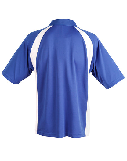 [PS30] Men's CoolDry Micro-mesh Contrast Colour Polo