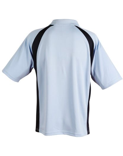 [PS30] Men's CoolDry Micro-mesh Contrast Colour Polo