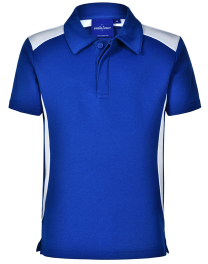 [PS31K] Chidren's Truedry contrast polo
