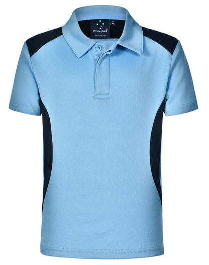 [PS31K] Chidren's Truedry contrast polo