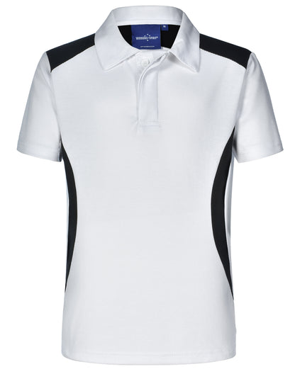 [PS31K] Chidren's Truedry contrast polo