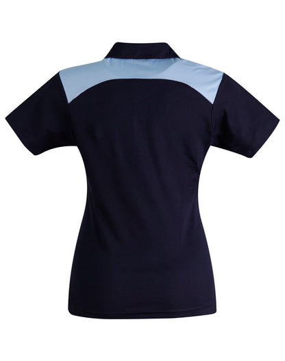[PS32A] Ladies' Truedry S/S Contrast Polo