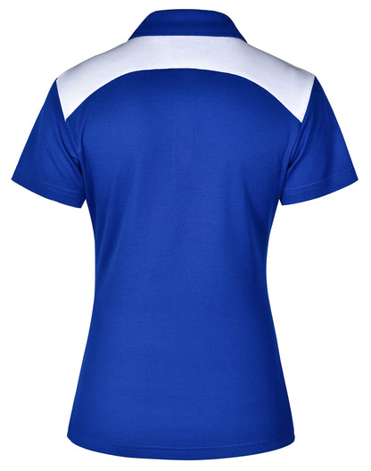 [PS32A] Ladies' Truedry S/S Contrast Polo