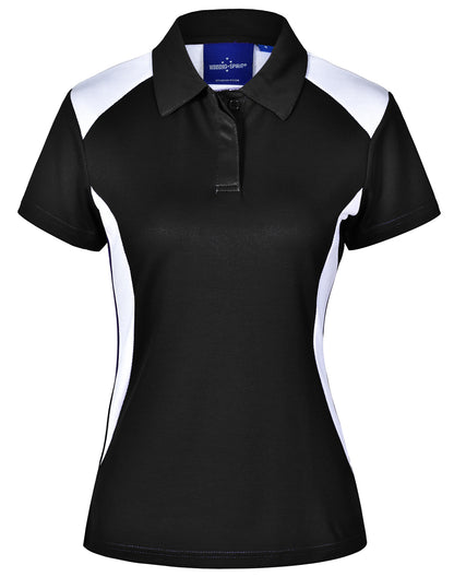 [PS32A] Ladies' Truedry S/S Contrast Polo