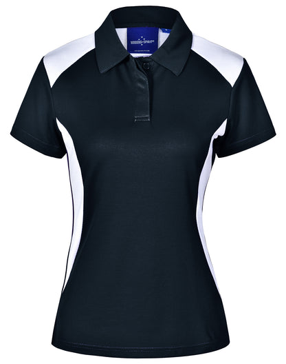 [PS32A] Ladies' Truedry S/S Contrast Polo