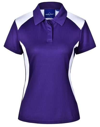 [PS32A] Ladies' Truedry S/S Contrast Polo