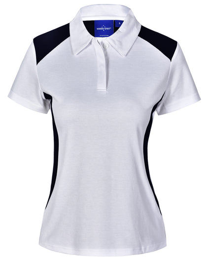 [PS32A] Ladies' Truedry S/S Contrast Polo
