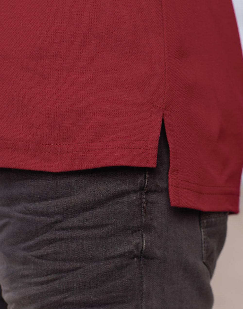 [PS35] Men's Cotton Back Truedry L/S Polo