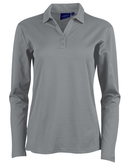 [PS36B] Ladies' Cotton Back Truedry L/S Polo