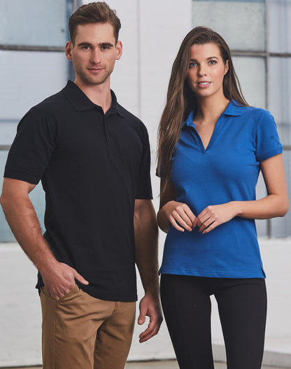 [PS40] ladies S/S pique polo