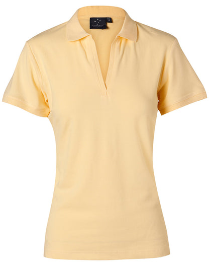 [PS40] ladies S/S pique polo