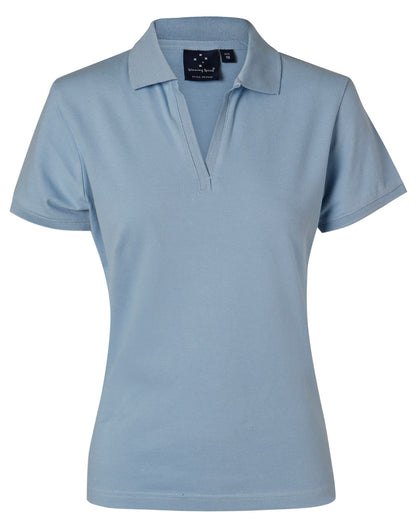 [PS40] ladies S/S pique polo