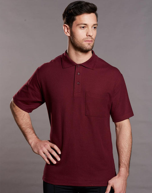[PS41] Pocket short sleeve polo