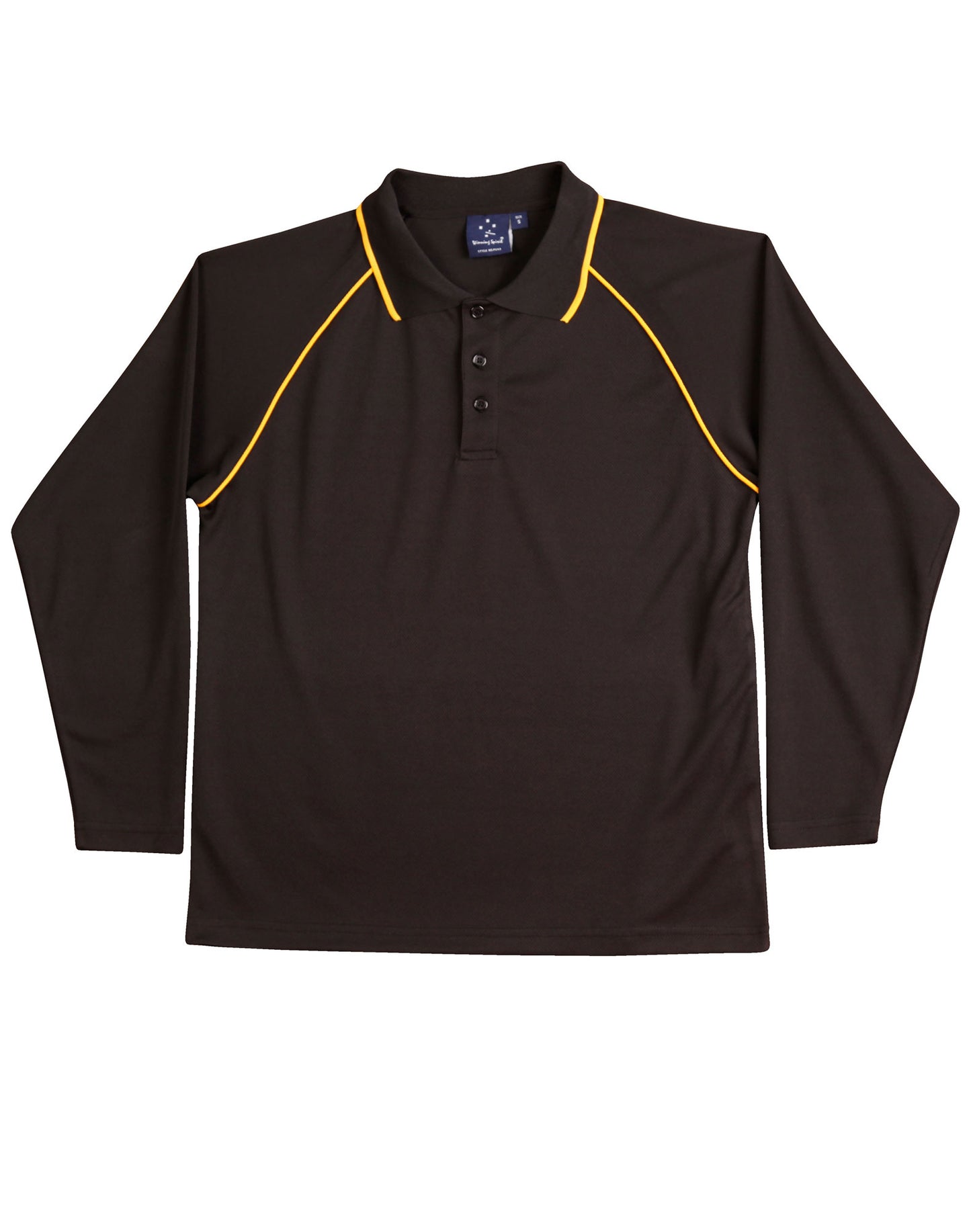 [PS43K] Kid's cooldry raglan L/S polo