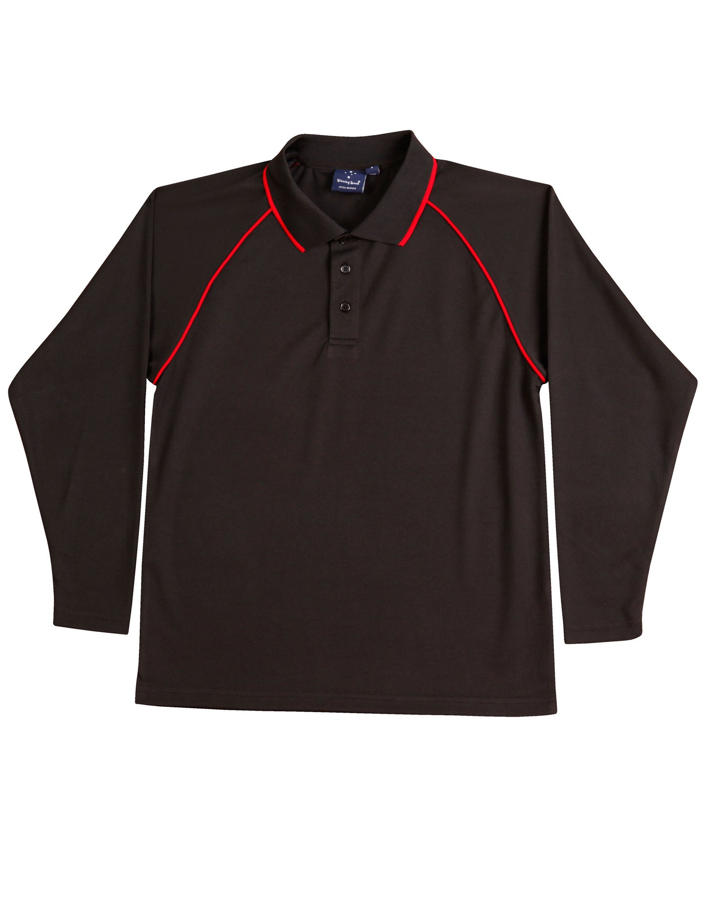 [PS43K] Kid's cooldry raglan L/S polo