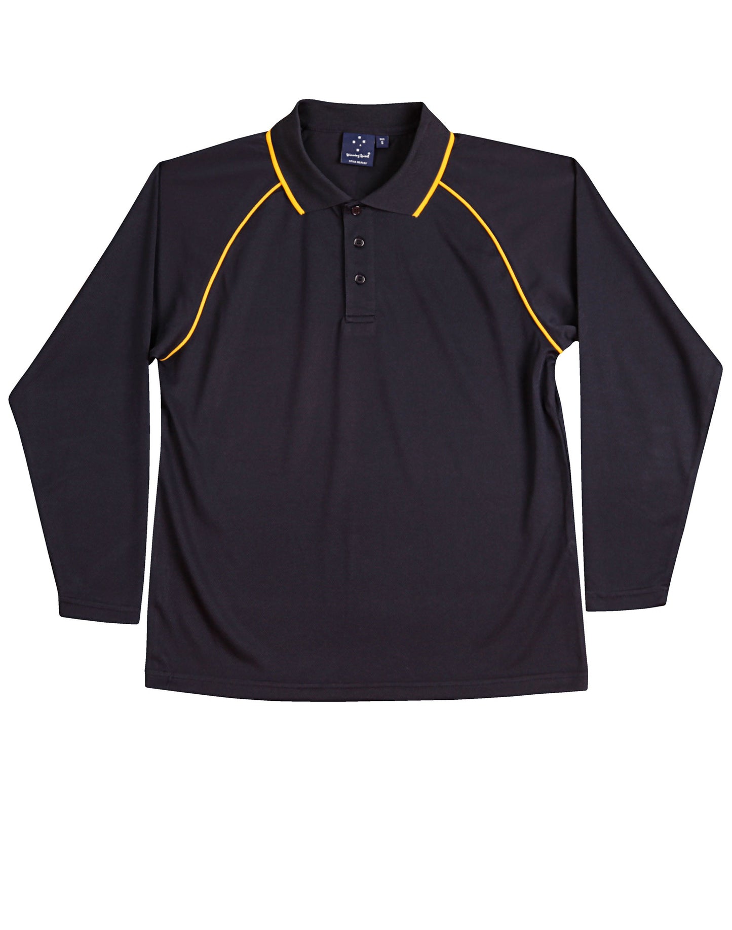 [PS43K] Kid's cooldry raglan L/S polo