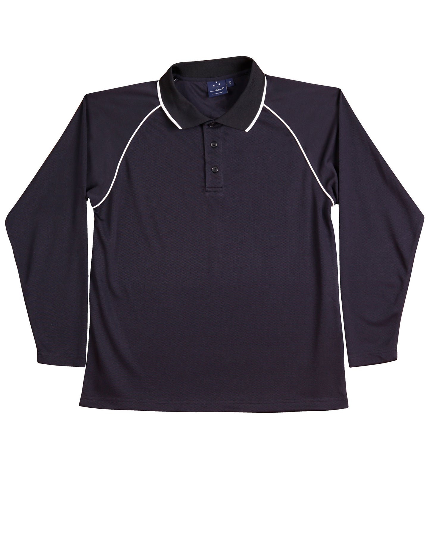 [PS43K] Kid's cooldry raglan L/S polo