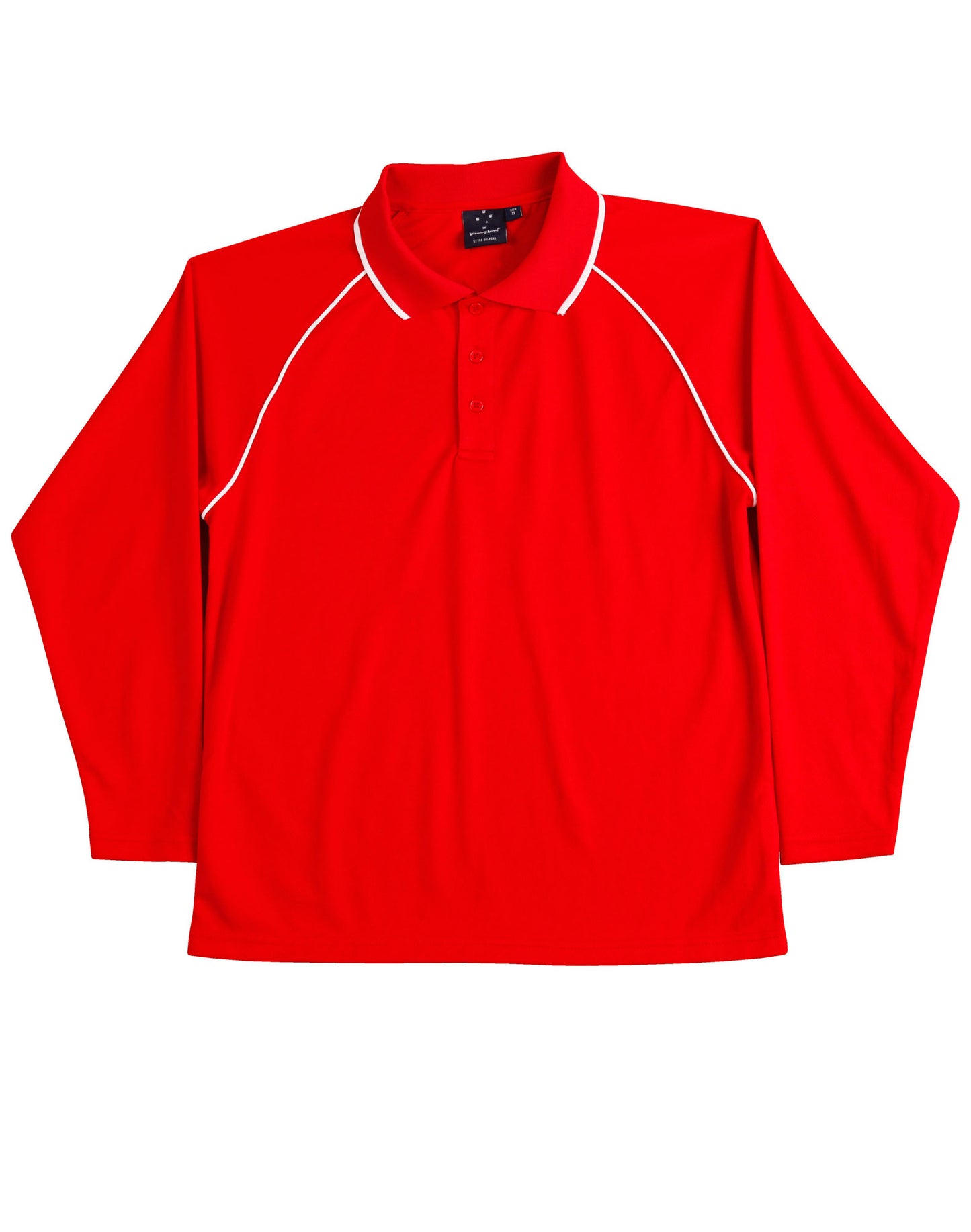 [PS43K] Kid's cooldry raglan L/S polo