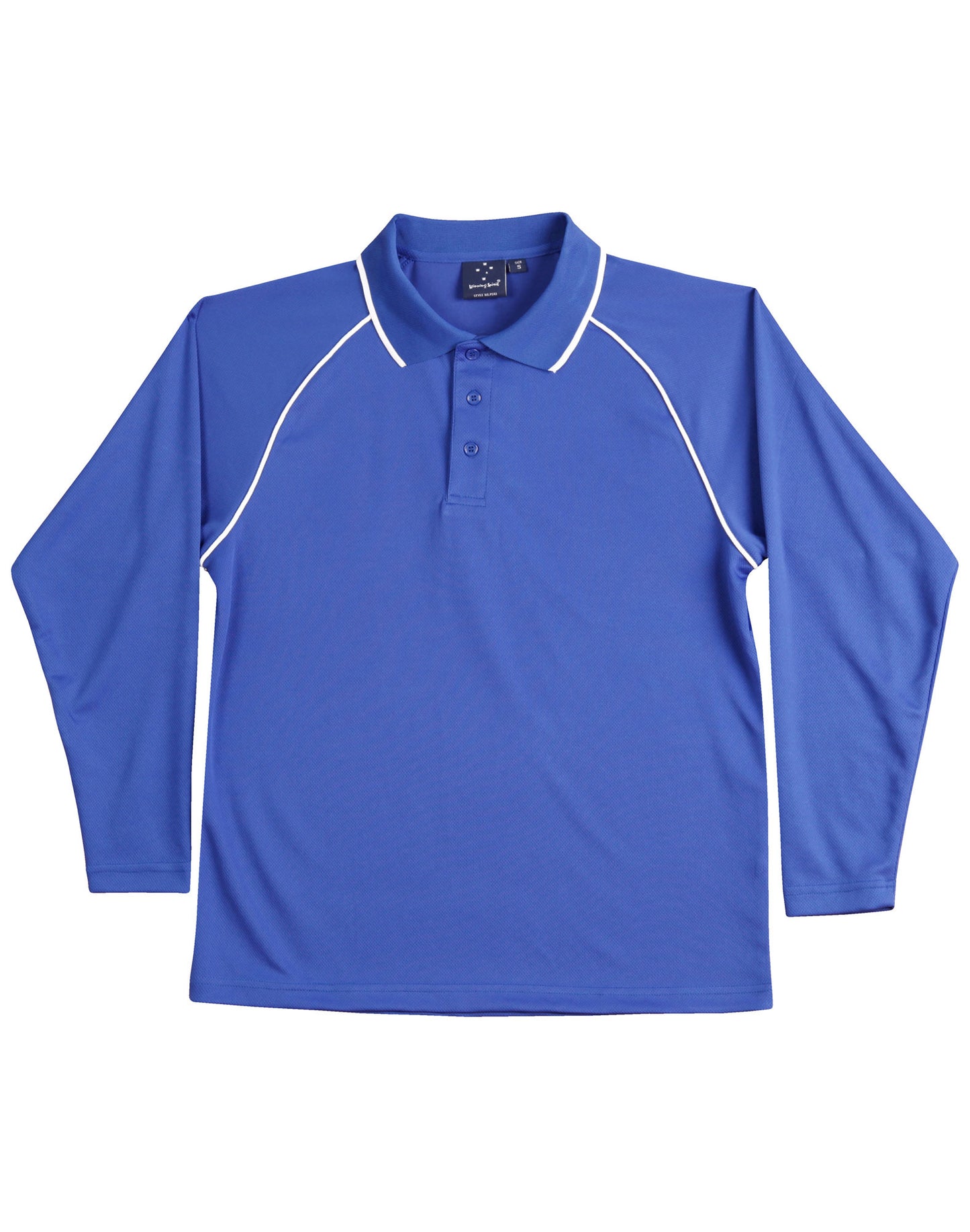 [PS43K] Kid's cooldry raglan L/S polo