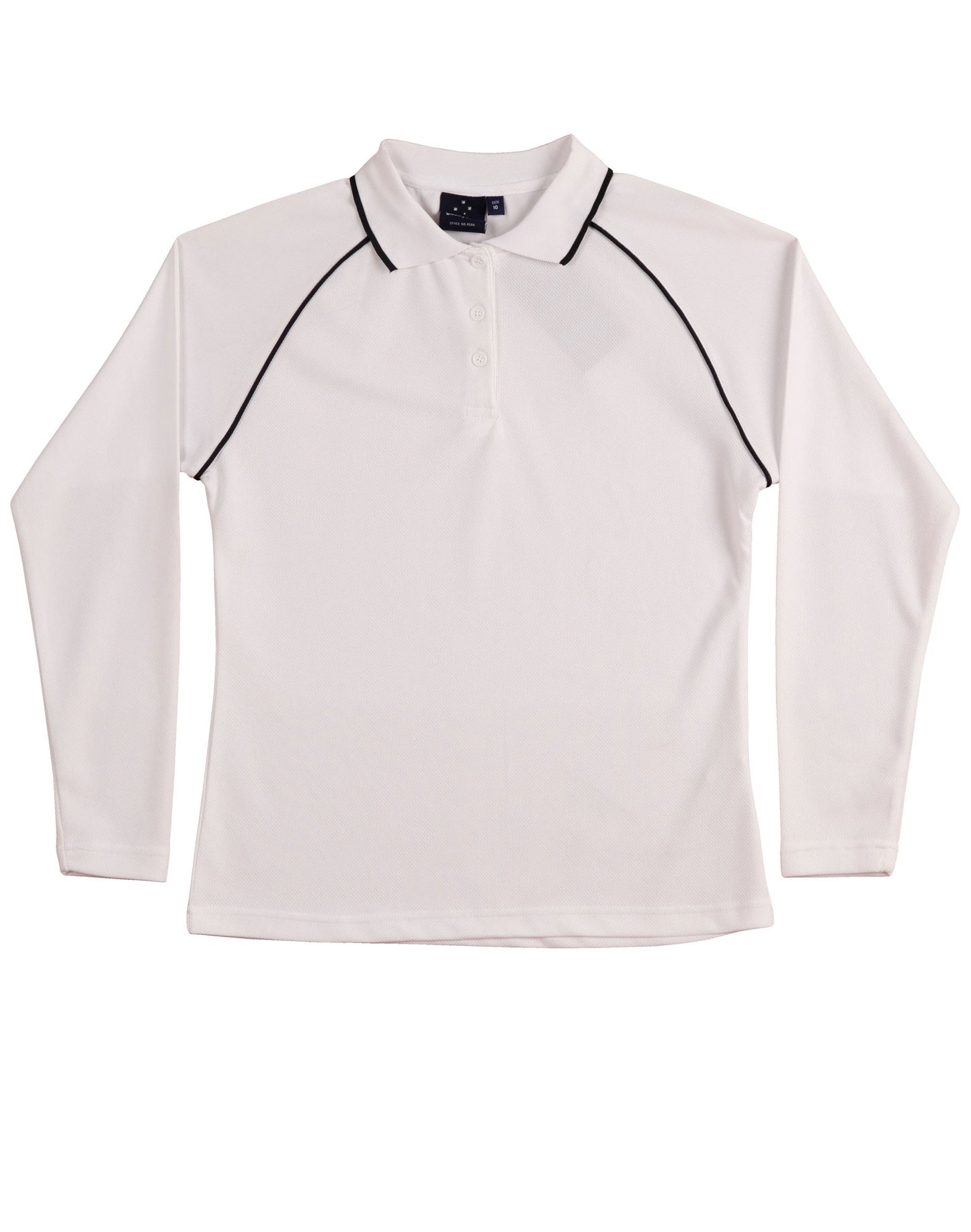 [PS44] Ladies' cooldry raglan L/S polo