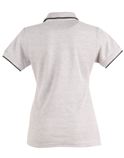 [PS48A] Ladies' Poly/Cotton Contrast Pique S/S Polo