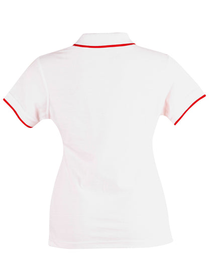 [PS48A] Ladies' Poly/Cotton Contrast Pique S/S Polo
