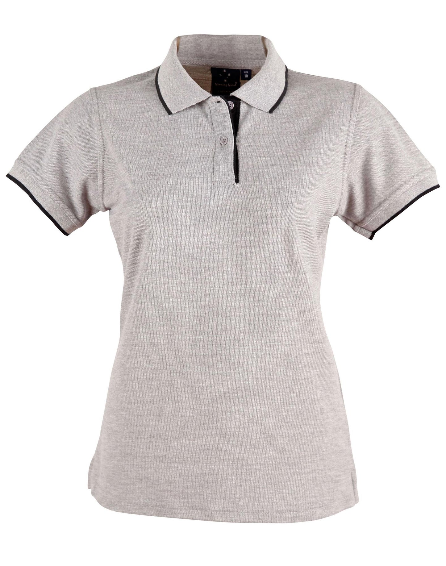 [PS48A] Ladies' Poly/Cotton Contrast Pique S/S Polo