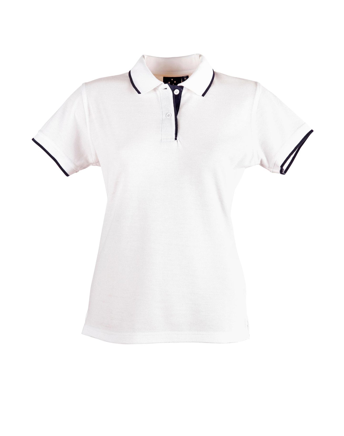 [PS48A] Ladies' Poly/Cotton Contrast Pique S/S Polo