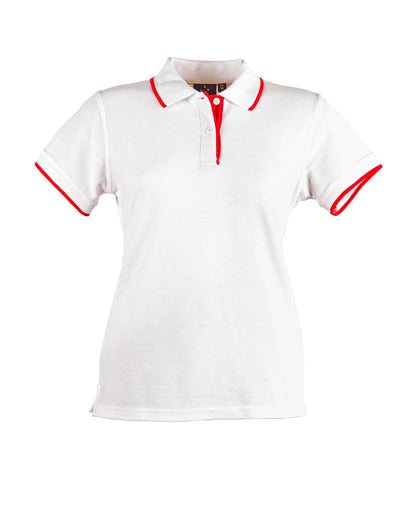 [PS48A] Ladies' Poly/Cotton Contrast Pique S/S Polo