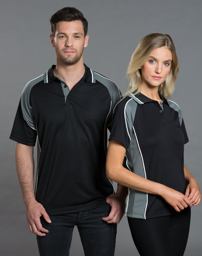 [PS50] Ladies' mini waffle CoolDry Polo