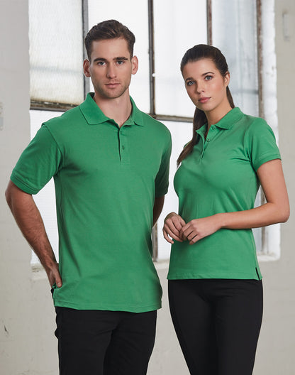 [PS55] Men's cotton stretch polo