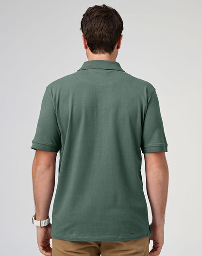 [PS55] Men's cotton stretch polo