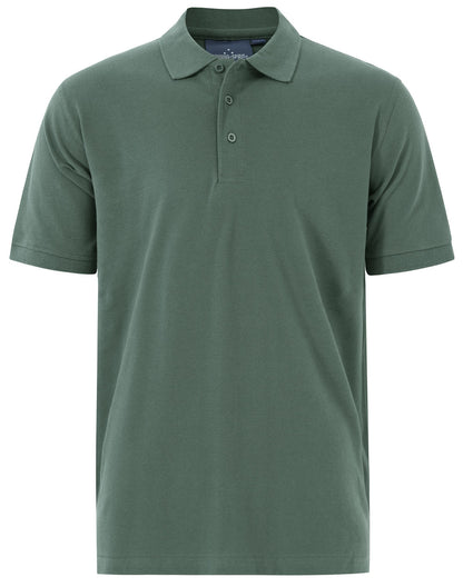 [PS55] Men's cotton stretch polo