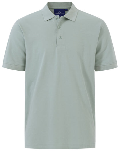 [PS55] Men's cotton stretch polo