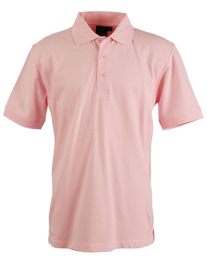 [PS55] Men's cotton stretch polo